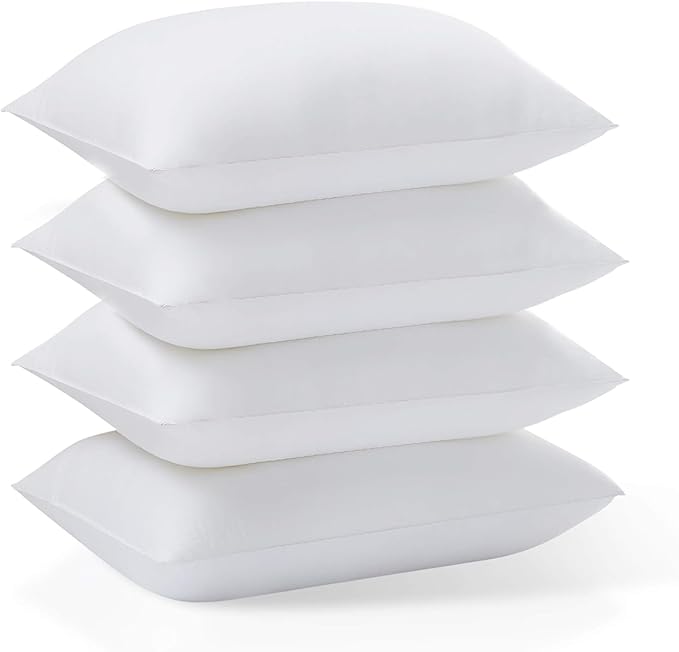 Hotel Quality Bed Pillows for Sleeping,Premium 3D Plush Fiber-Reduces Neck Pain