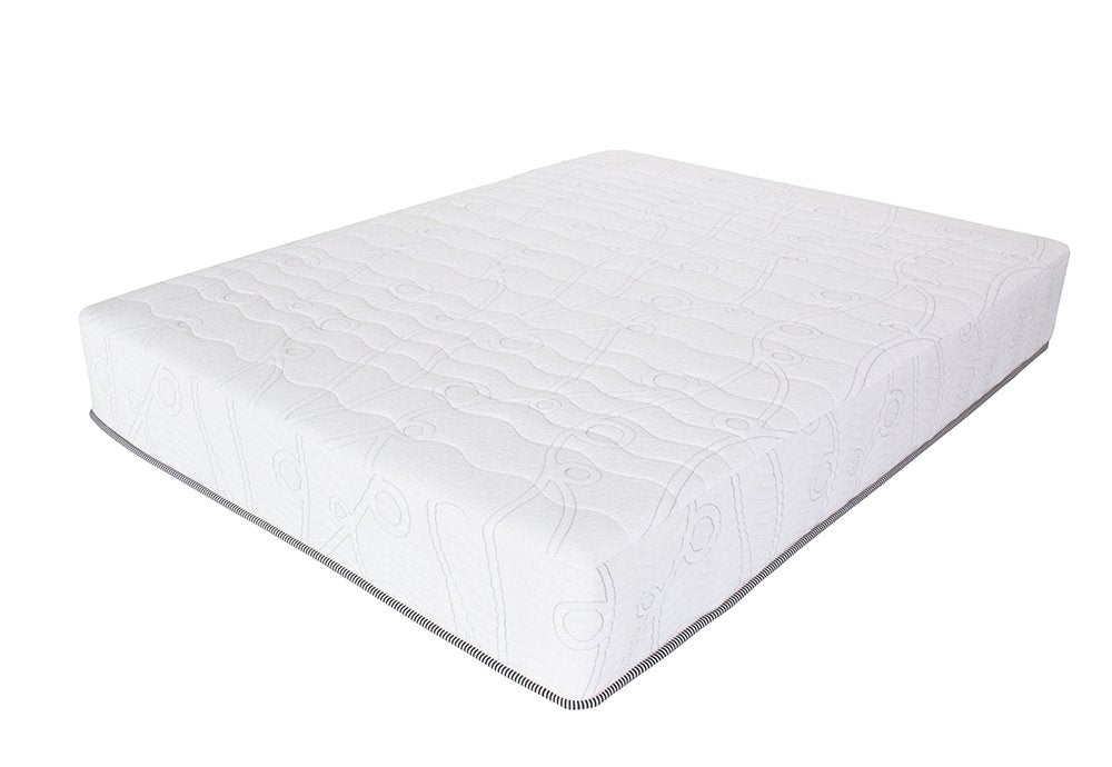 Queen Mattress, 10 Inch Support Cloud Hybrid Mattress, Gel Infused Memory Foam