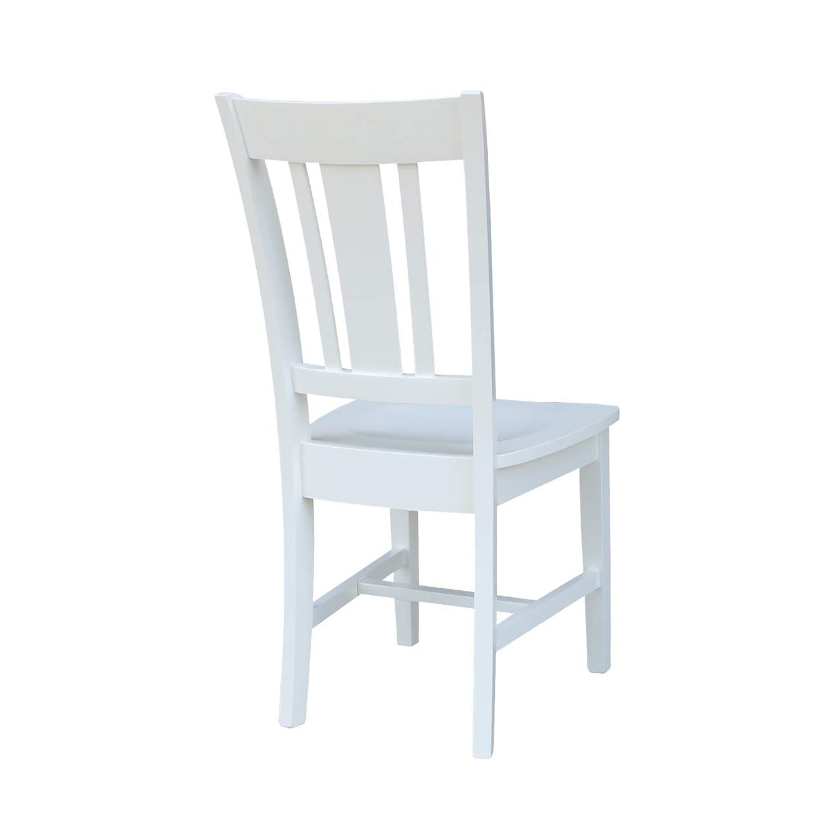 30X30 2 San Remo Chairs Dining Table, White