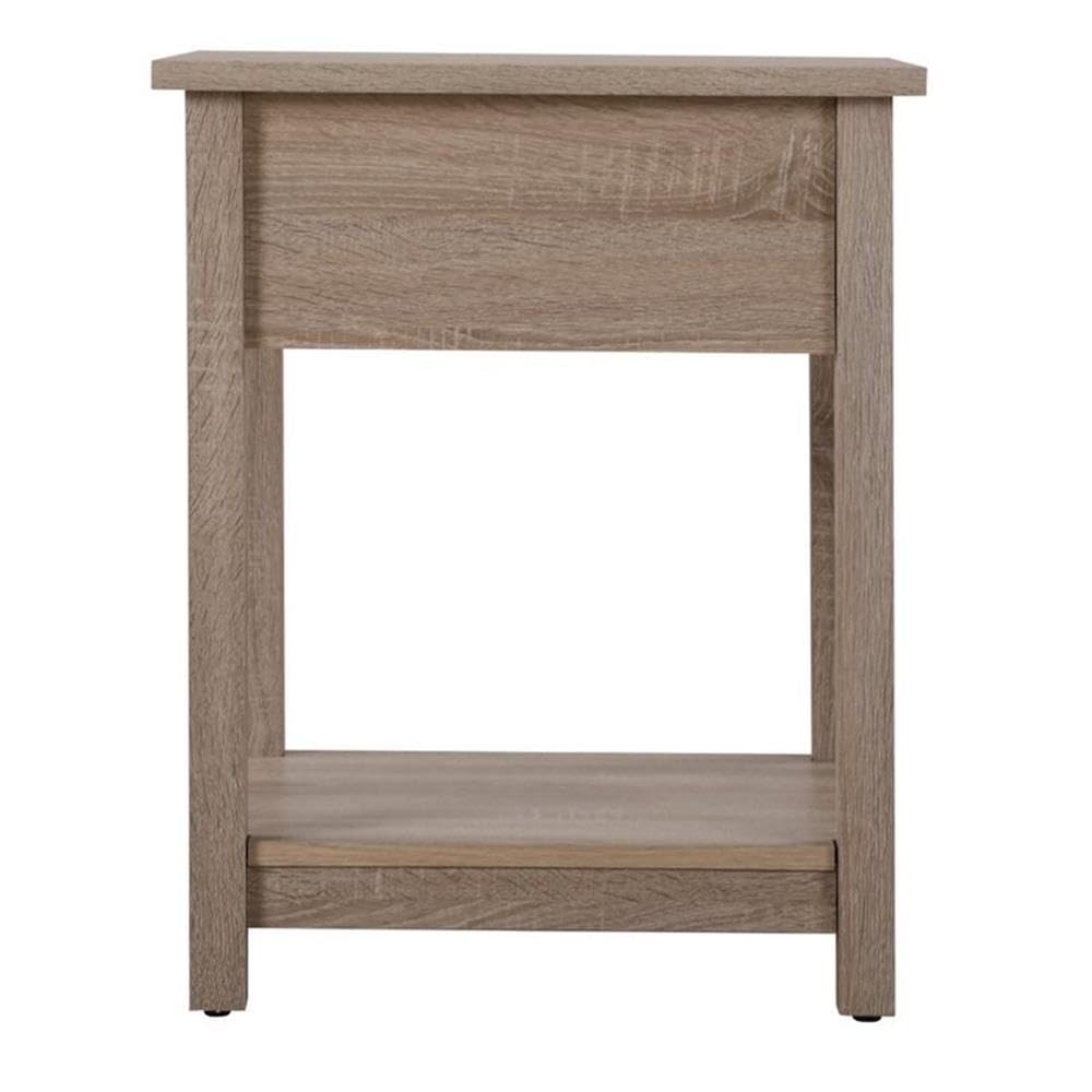Salem 1 Drawer Nightstand in Sandle Wood