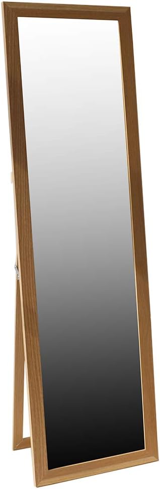 Basics DM47799 Full Length Mirror, 11" x 47", Grey