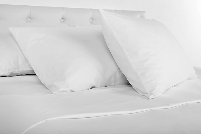 Down Feather Pillow Down Pillows Queen Size Set of 2 20x30 Inch 43 Oz Luxury Hotel