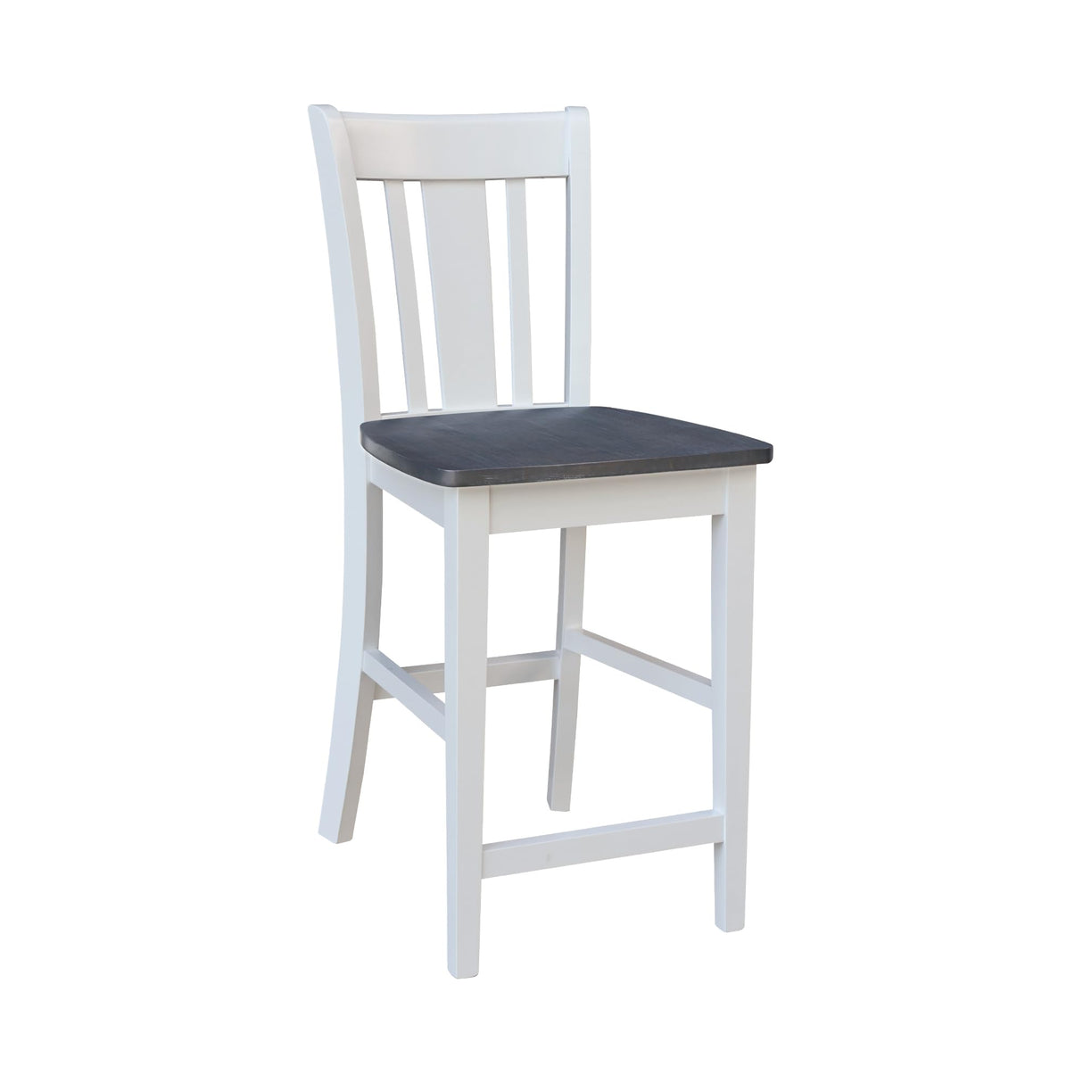Concepts Chairs Dining Table Set, White/Heather Gray