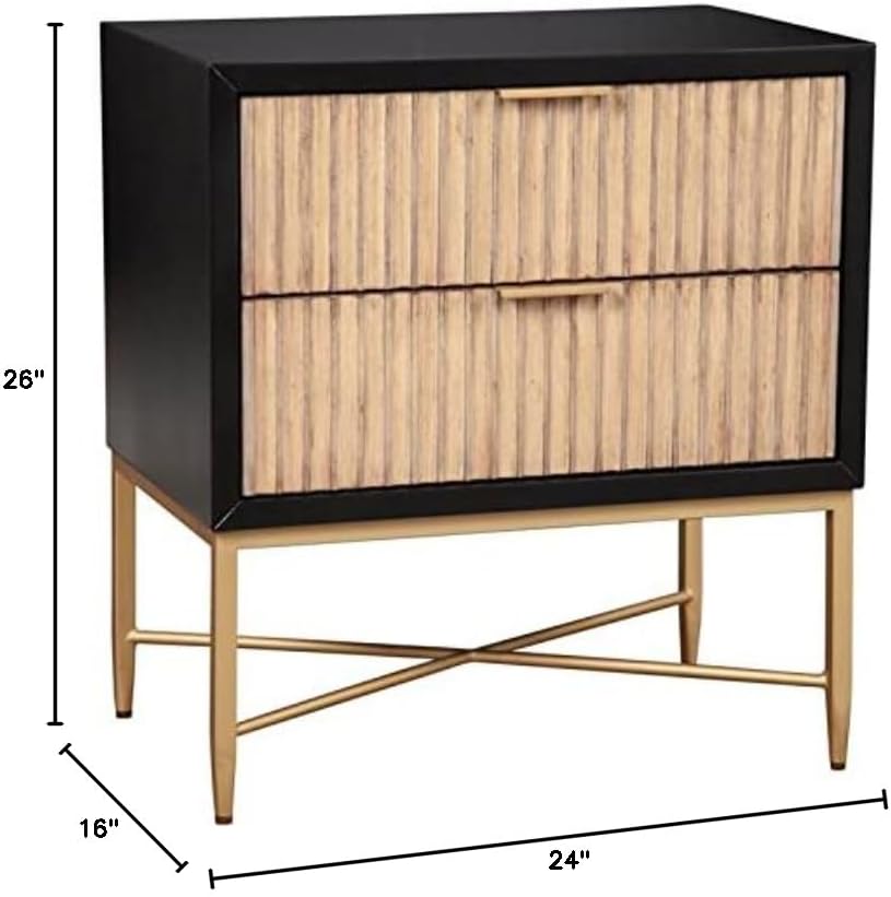 Larsen Nightstand, Black