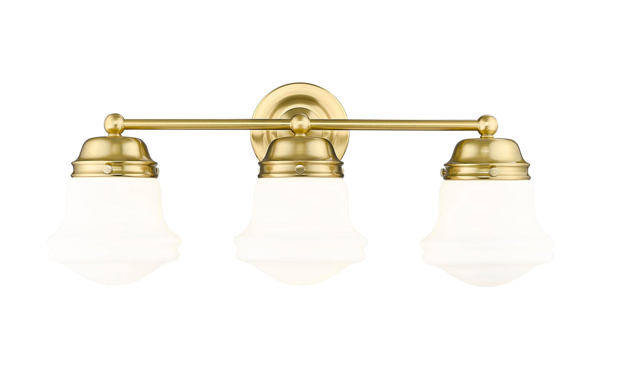 735-3V-BN Vaughn Vanity, 3-Light 180 Total Watts, Brushed Nickel