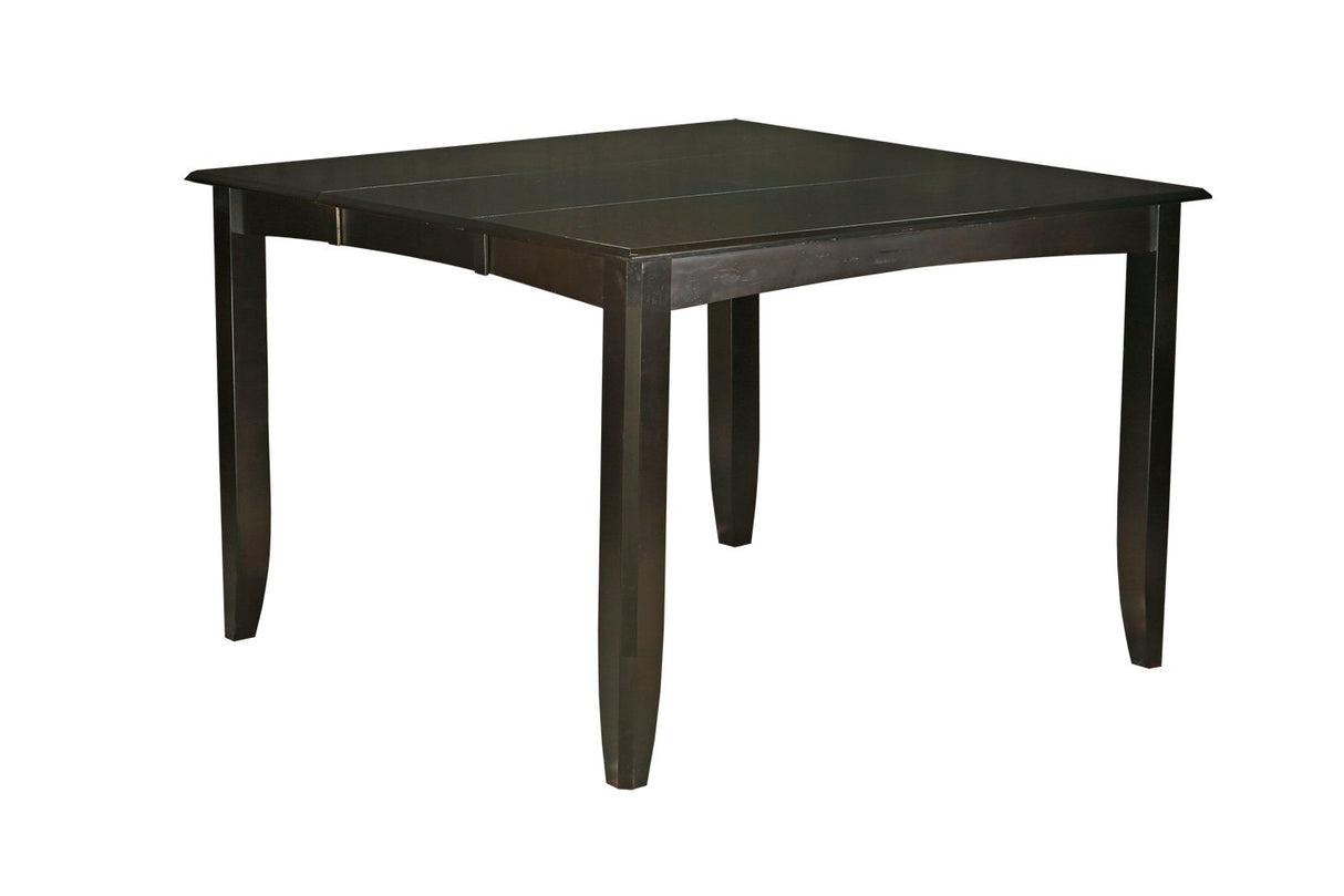FAIR7-CAP-LC 7 Piece Counter Height Dining Table Set Consist of a Square Wooden Table