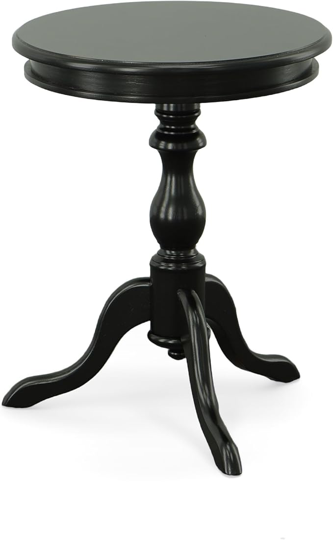 19.5" Round Accent Side End Table for Living Room, Family Room, Entryway