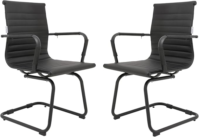 Conference Room Chairs Set of 6, 6 Pack Modern Office Guest Chairs