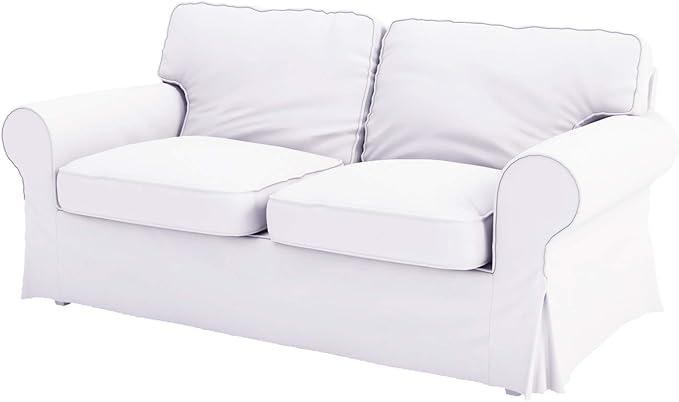 The Dense Cotton Ektorp Loveseat Cover Replacement is Custom Made Compatible for IKEA Ektorp Loveseat Sofa
