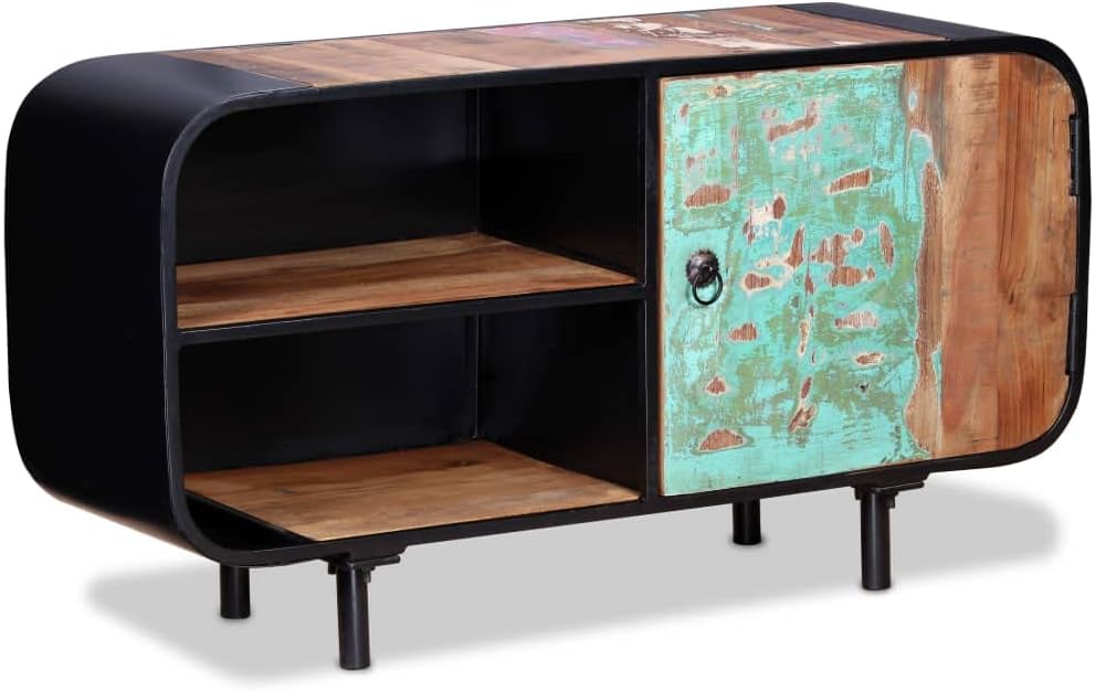 Modern AV Cabinet Media Storage Cabinet Audio Video Media Stand Cabinet