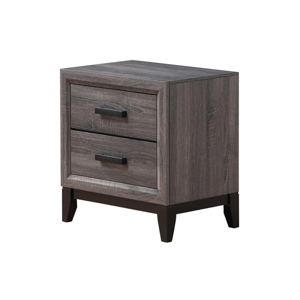 FOIL Grey-NS Kate Nightstand