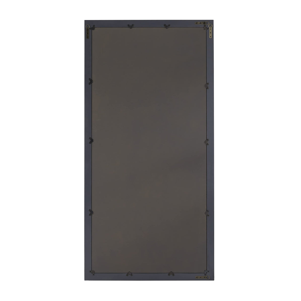 Modern Wood Wall Mirror, 33" x 1" x 65"