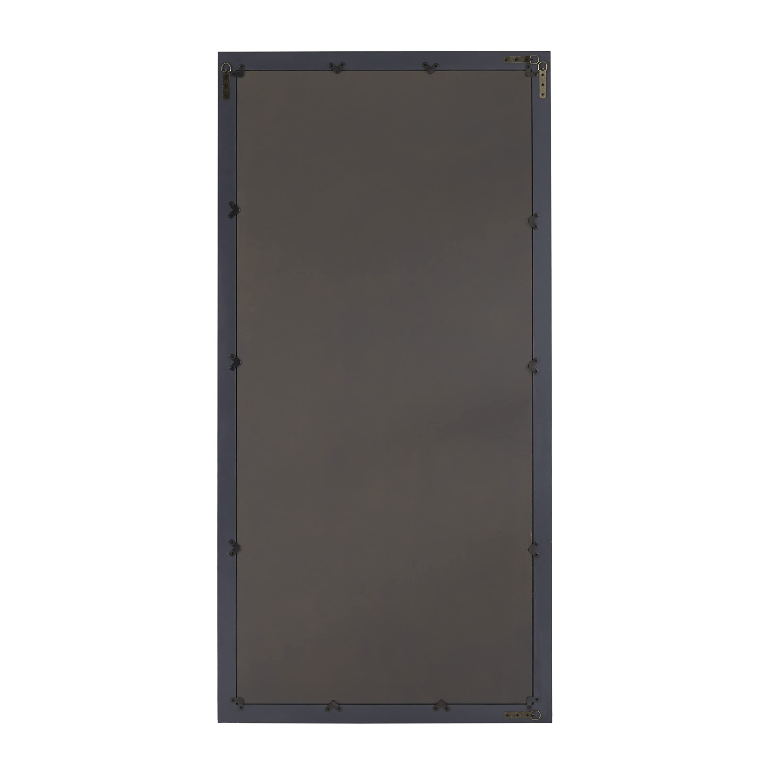 Modern Wood Wall Mirror, 33" x 1" x 65"