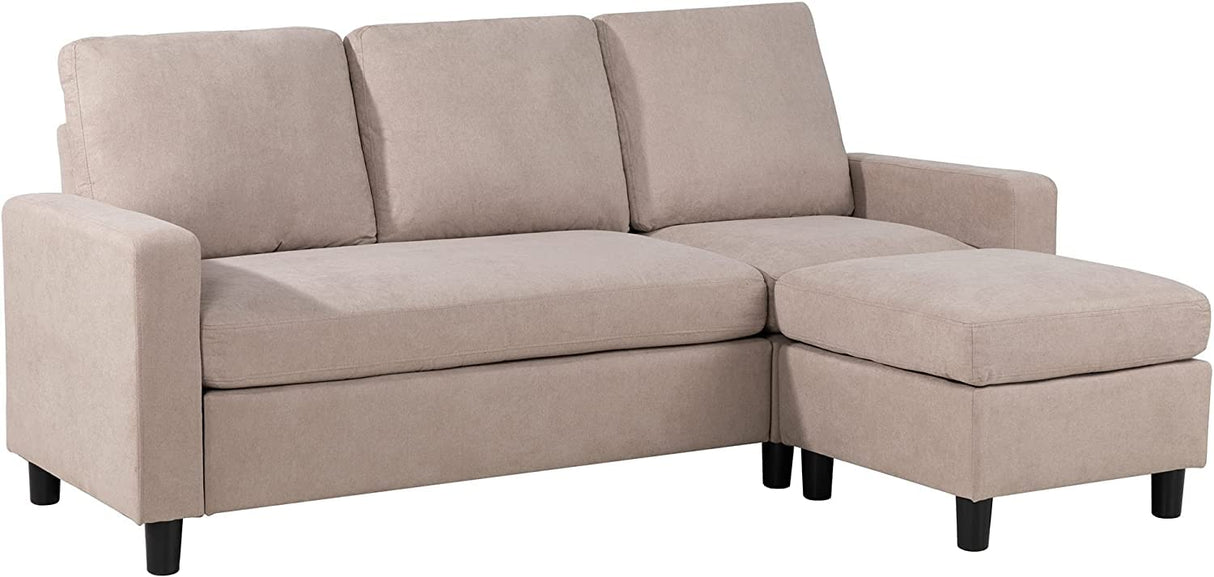 79" Sectional Sofa Couch, L-Shaped Convertible Couches for Living Room