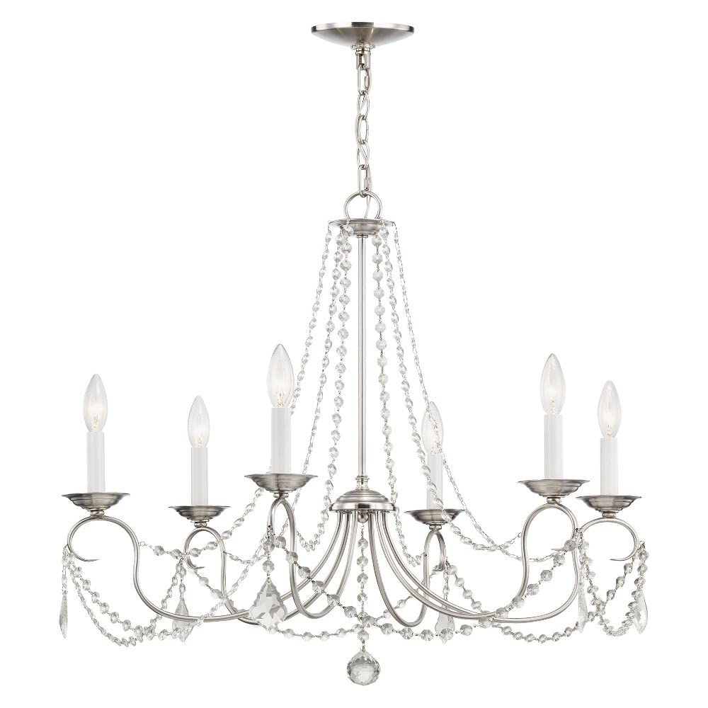 Lighting 6516-71 Pennington 6 Light Chandelier, Hand Applied Venetian Golden Bronze