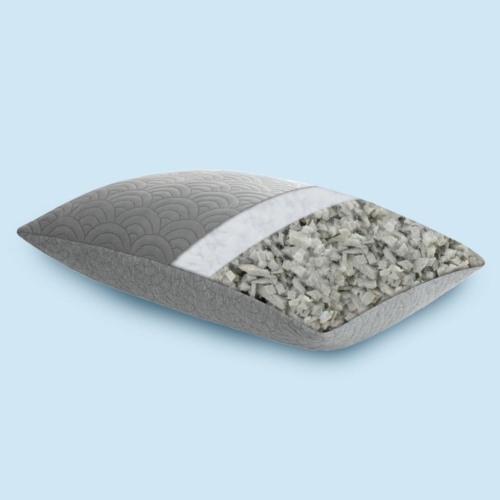 Memory Foam Pillows King Size Set of 2 Adjustable Cool Pillow
