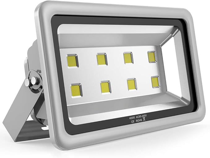 400W Outdoor LED Flood Light, 40000LM Super Bright, 110-285V, IP66 Waterproof