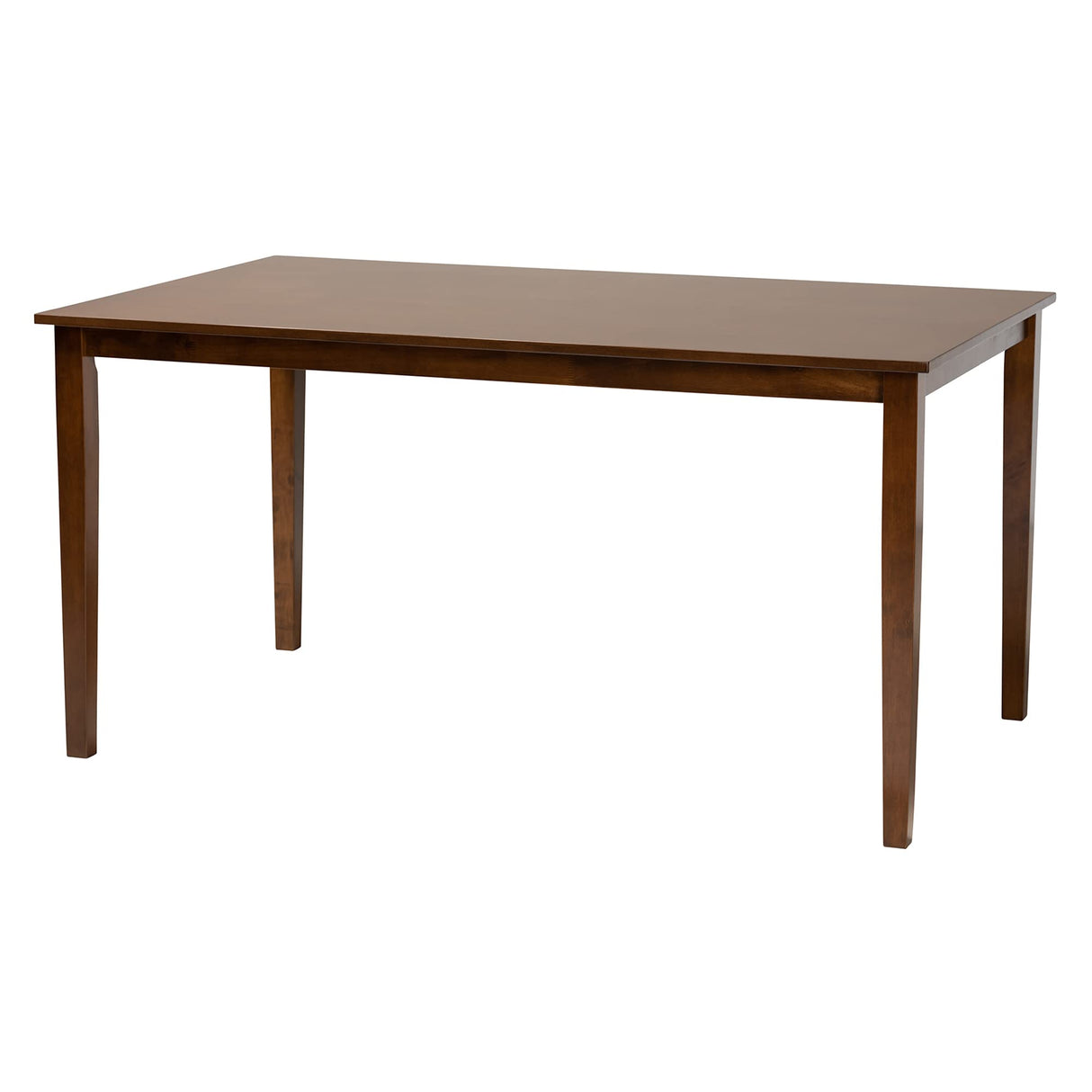 Dining Set, 7-Piece, Grey/Walnut Brown