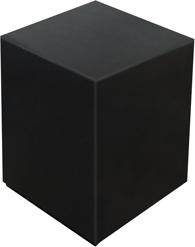 Concrete Square Side Table, Garden and Patio Outdoor Accent Table