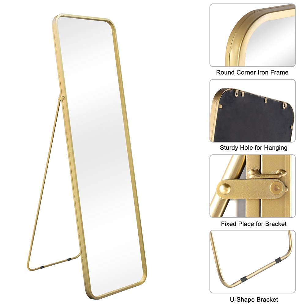 Mirror Full Length Mirror Standing,Wide Floor Body Mirror