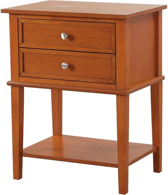 Newton 2 Drawer Nightstand in Cherry