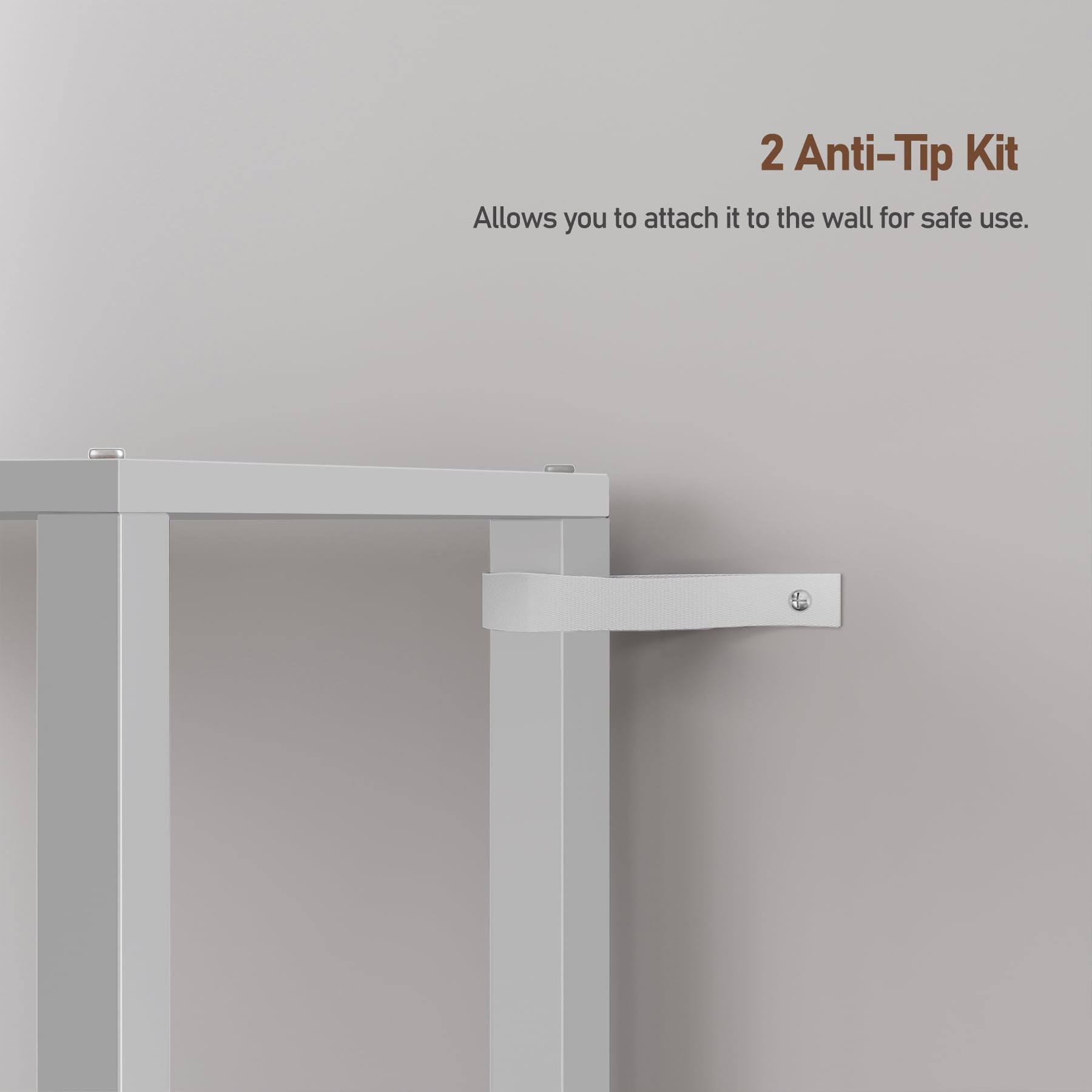 Bookshelf, 6-Tier Tall Book Shelf, Narrow Bookcase for Small Space, DIY Stackable Bookshelf, for Living Room, Office, Study, Entryway, Industrial, White BS01BW006