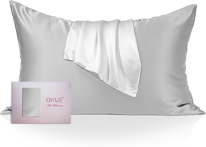 Silk Pillowcase 100% Mulberry Pillowcases Queen Size 20x30inches, 51x76cm,Health