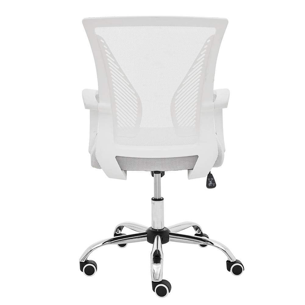 Zuna Mid-Back Office Task Chair - Ergonomic Back Supporting Mesh Back Desk Chair