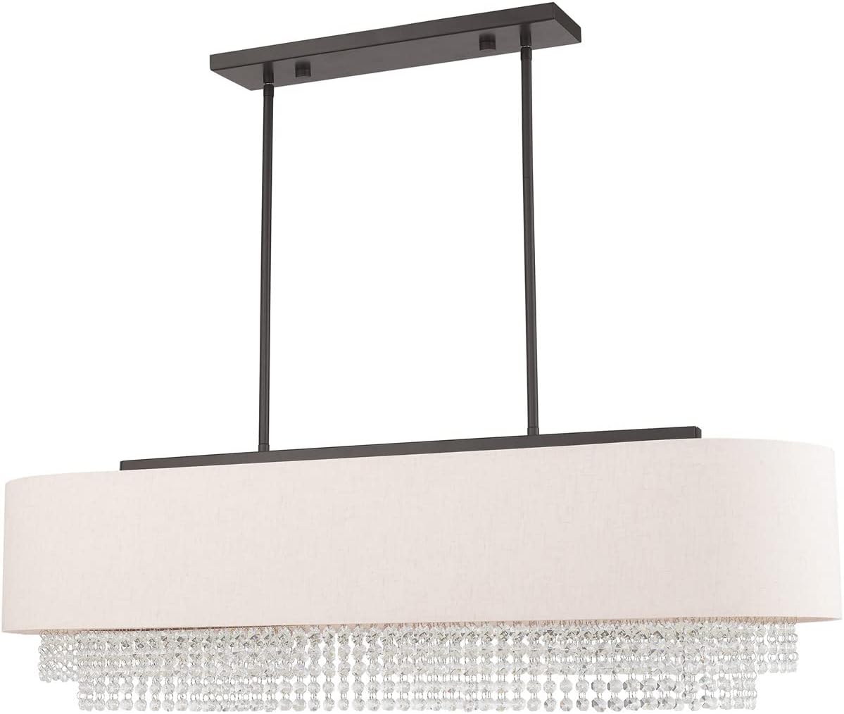 Lighting 51125-92 Carlisle - 41" Five Light Linear Chandelier