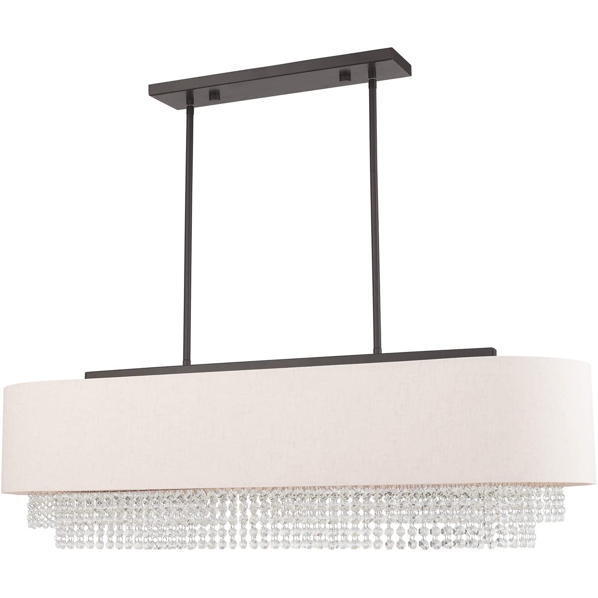 Lighting 51125-92 Carlisle - 41" Five Light Linear Chandelier