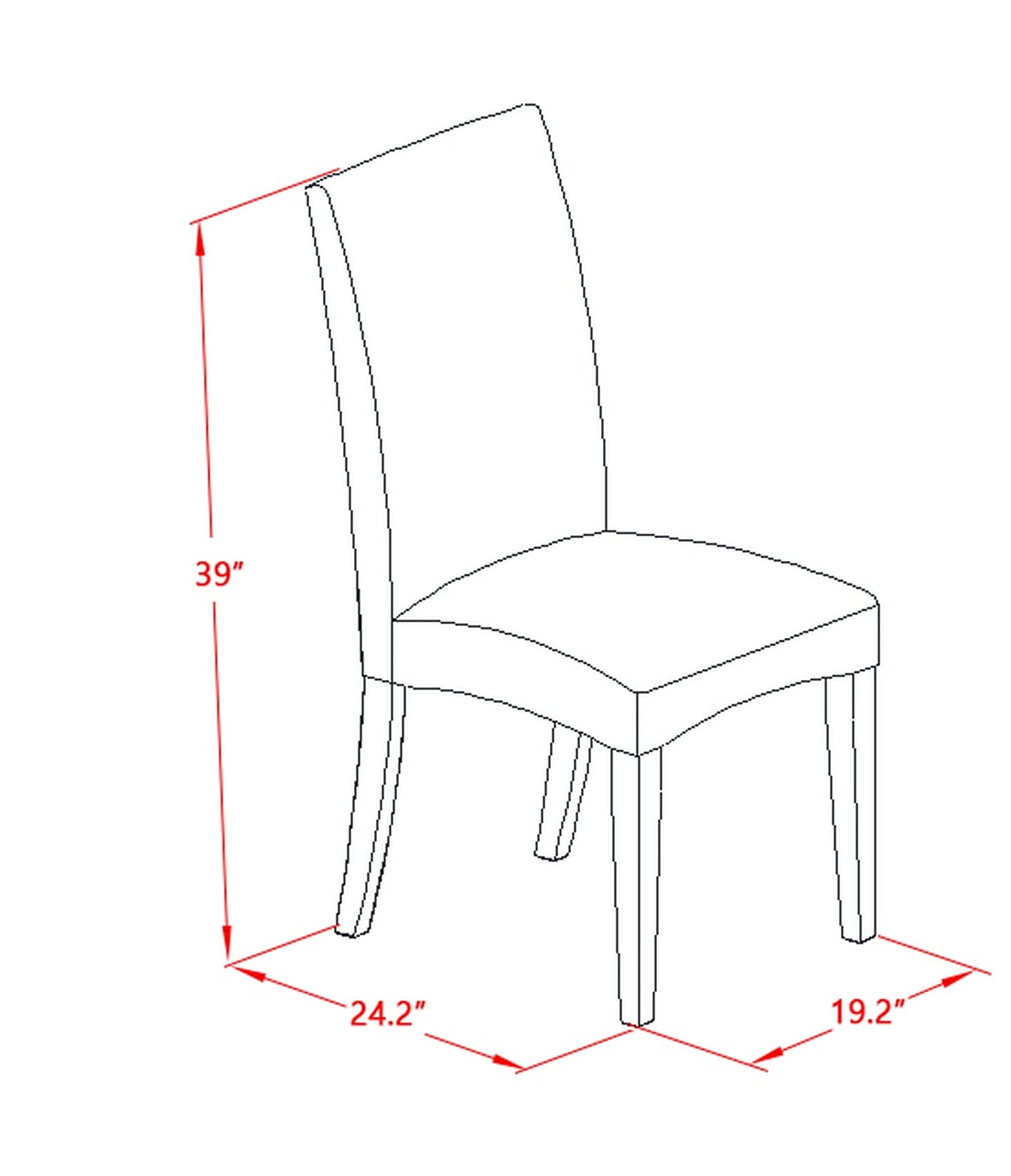 Antique 3 Piece Dining Set for Small Spaces Contains a Round Kitchen
