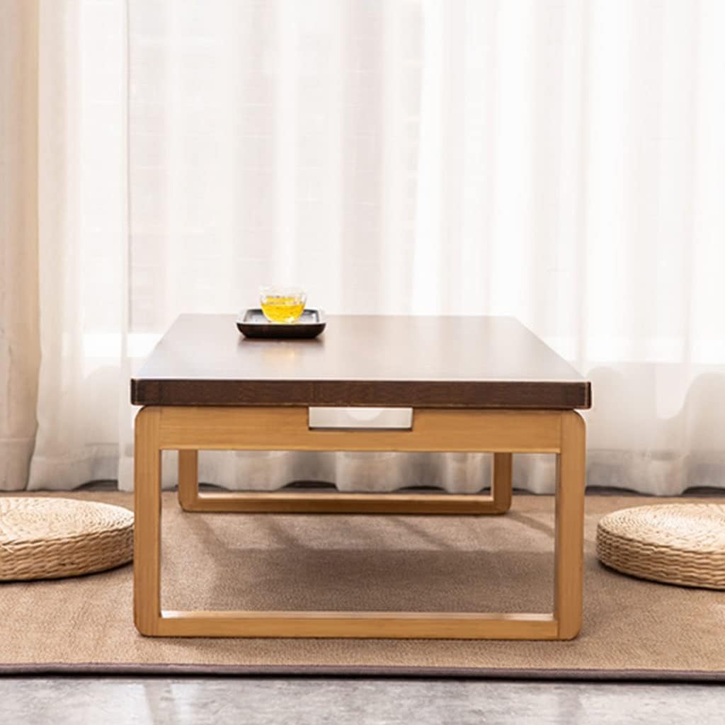 Simple Multifunctional Coffee Table Foldable Bay Window Coffee Table Balcony Low