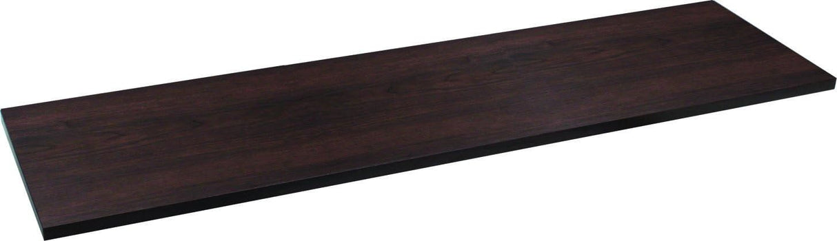 1980 ESP 10X48 Shelf Board Espresso, 5/8 x 10 x 48"