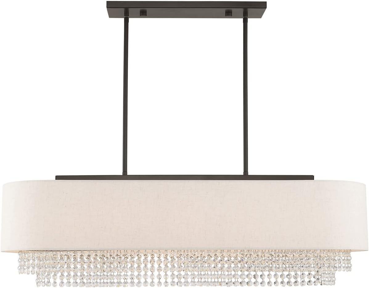 Lighting 51125-92 Carlisle - 41" Five Light Linear Chandelier