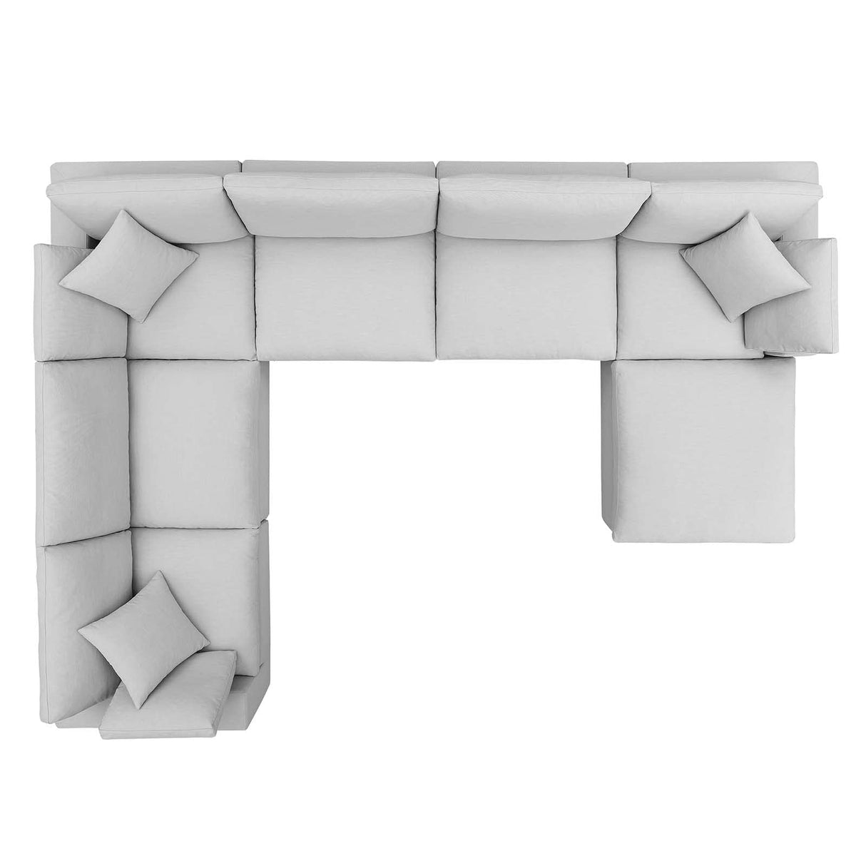 Commix Modular Sofa, U Shaped Reclining Sectional