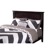 BOWERY HILL Full Platform Panel Bed with Trundle in Espresso