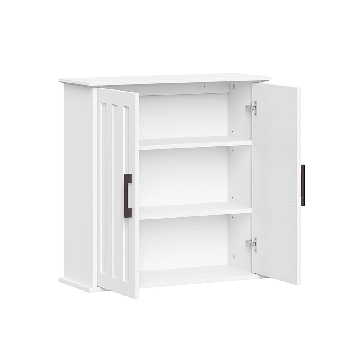 Monroe Two Door Wall Cabinet Over The Toilet Storage Cabinet with Soft-Close Doors
