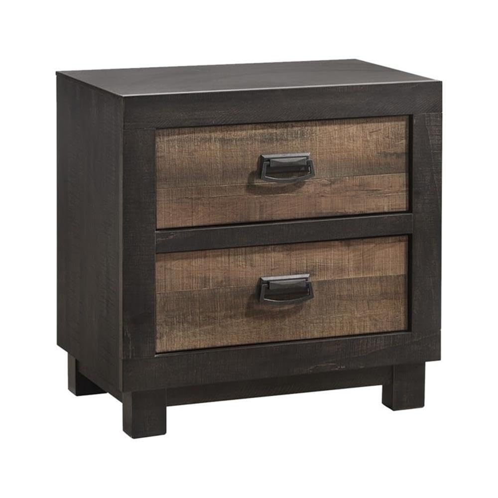 Harrison 2 Drawer Nightstand in Walnut