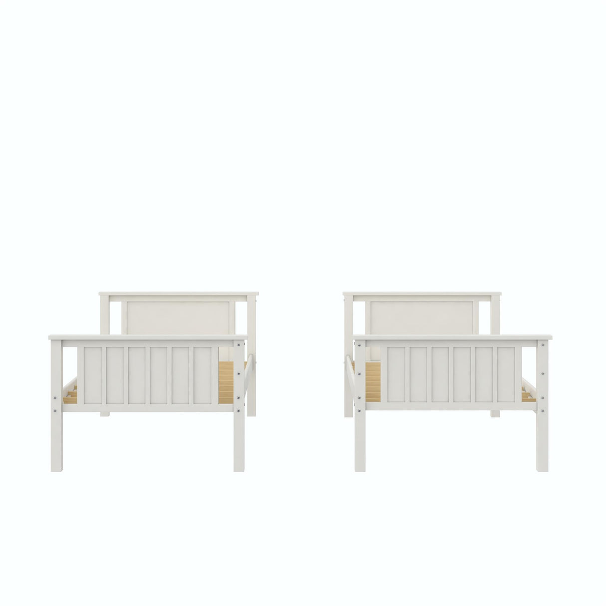 Bailen Convertible Solid Wood Bunk Bed, Stackable