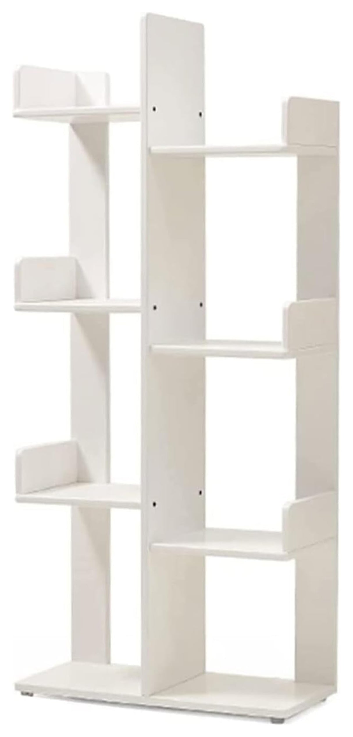 Bookcase Bookshelf Rubber Wood Bookcase Free Standing Book Shelf Organizer