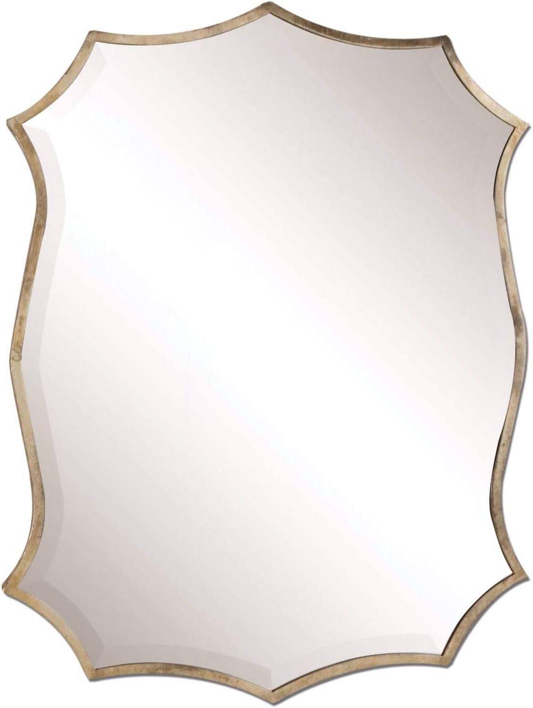 Migiana Oxidized Nickel 23" x 30" Wall Mirror