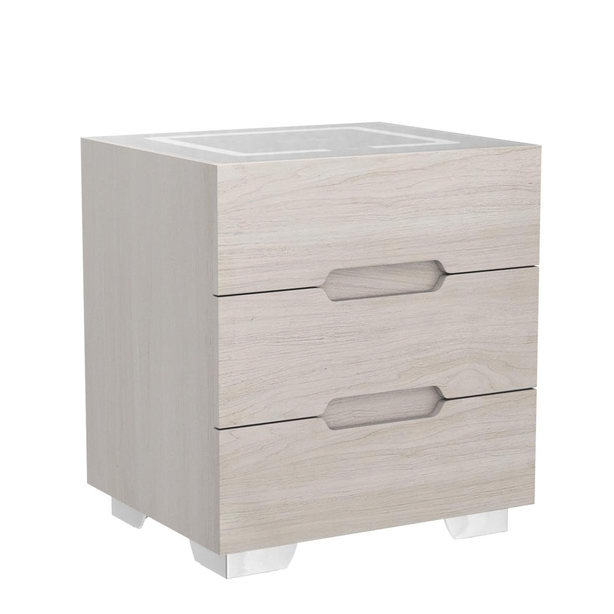 Nightstands Wireless Charging Station and LED Lights