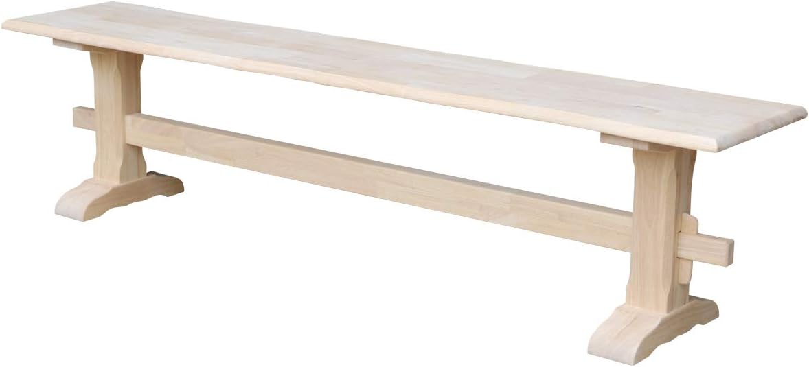 Concepts Live Edge Bench, Brown