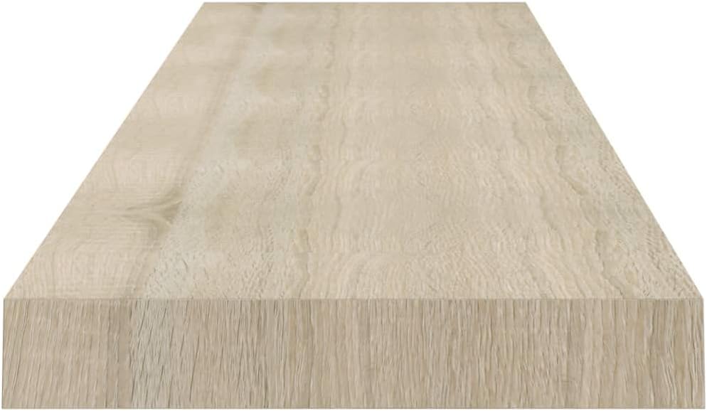 Floating Shelf Furniture Set-Floating Wall Shelf Oak 120x23.5x3.8 cm MDF