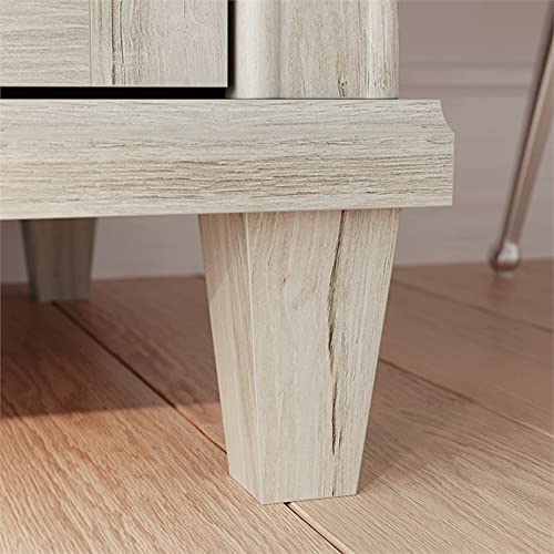 3-Piece Set with Credenza Desk Hutch & Lateral File Cabinet