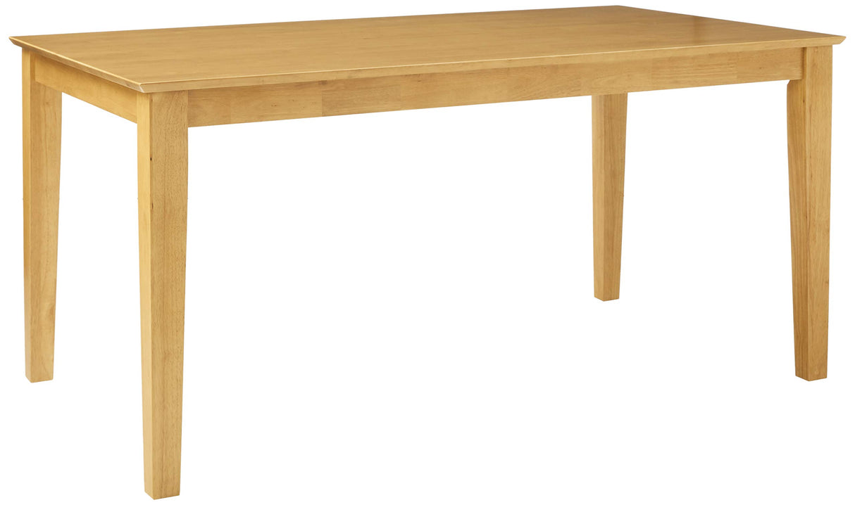 CAT-OAK-S Capri Kitchen Table - a Rectangle Dining Table Top with Sturdy Legs, 36x60 Inch