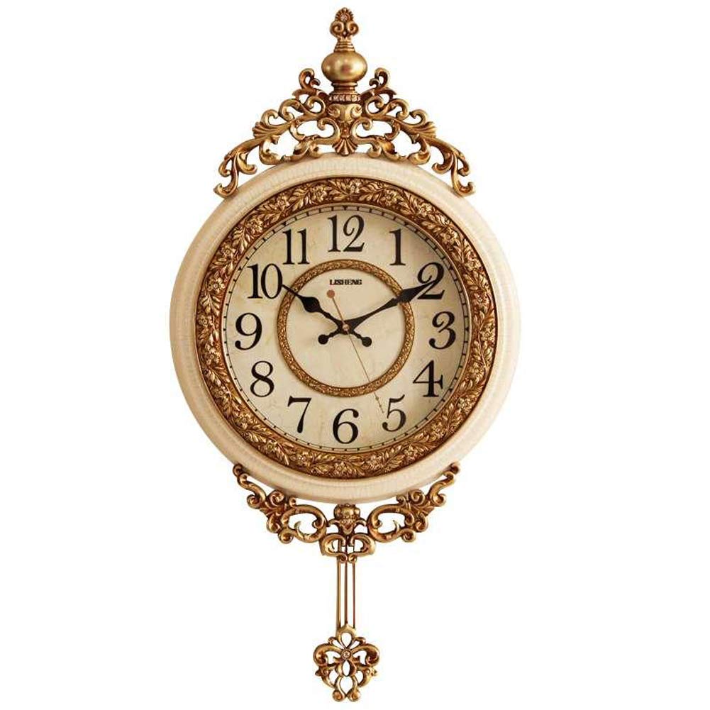 Elegant, Traditional, Decorative, Hand Painted Modern Grandfather Wall Clock Fancy