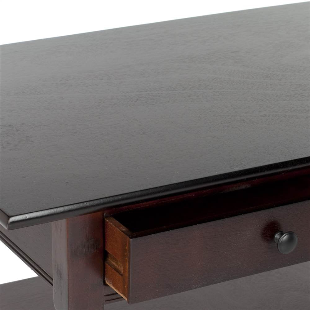 American Homes Collection Boris Dark Cherry Coffee Table
