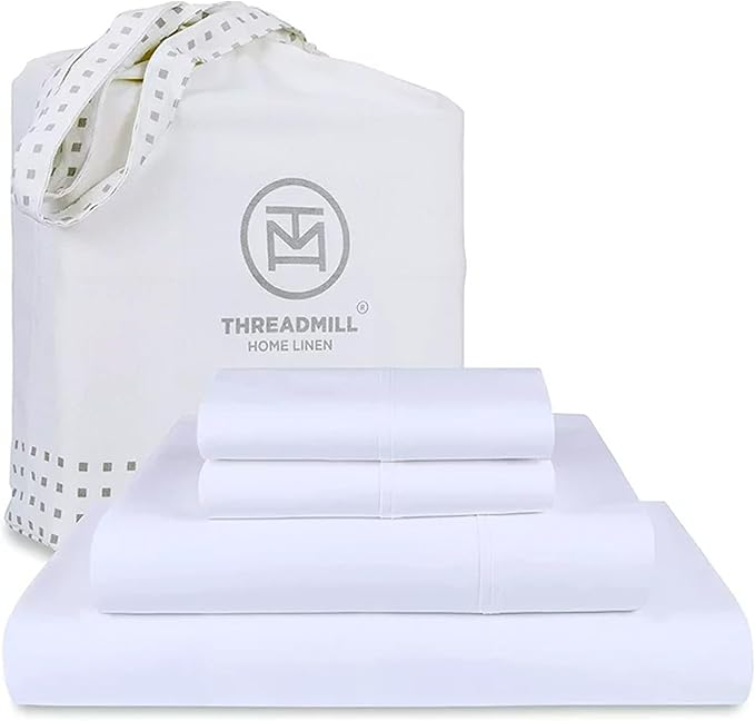 100% Supima Cotton Sheets, Luxury 1200 Thread Count Cotton Sheets for King Size Bed