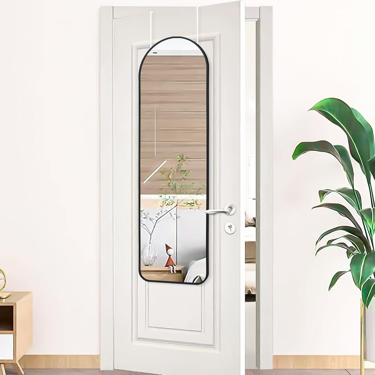 Mirrors for Entryway Bedroom Bathroom Dressing Living Room 47 14 inch Black